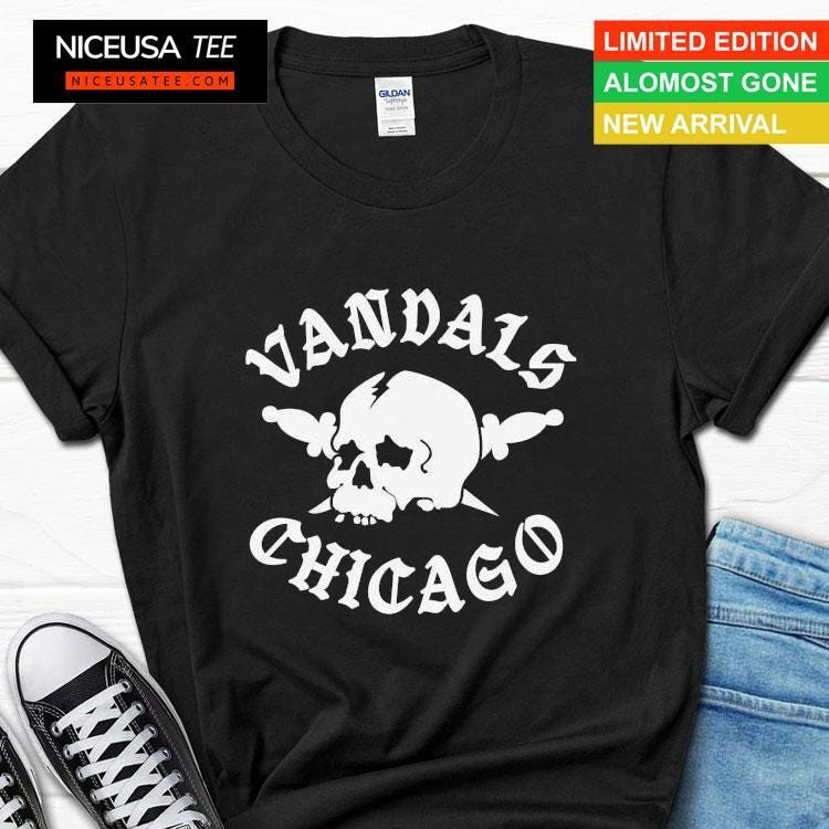Vandals Chicago The Bikeriders Skull Shirts