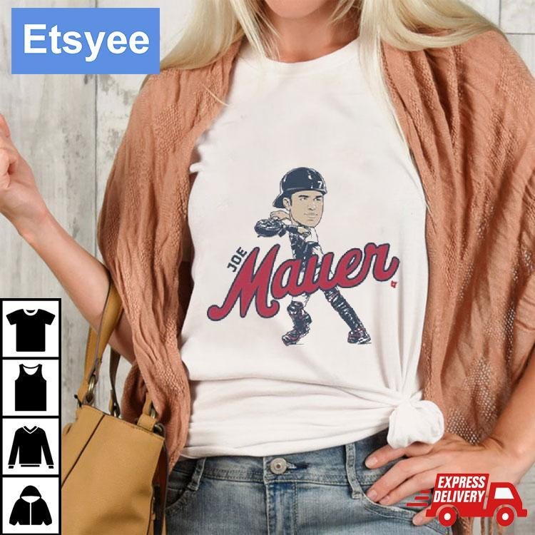 Joe Mauer Caricature T-Shirt