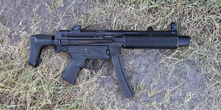 Suppressed MP5s are always fun.