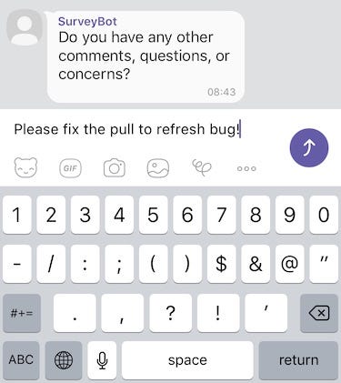 GitHub - Viber/build-a-bot-with-zero-coding: An example of using Google  Sheets to create a Viber survey chat bot without a backend server