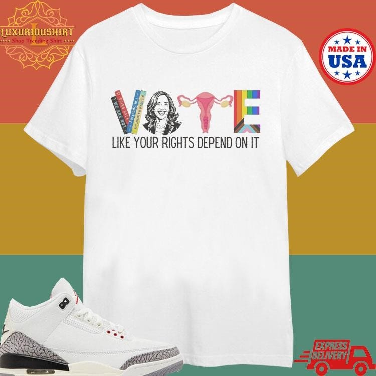 Official Vote Kamala Harris 2024 Democrat Feminist Election Equal