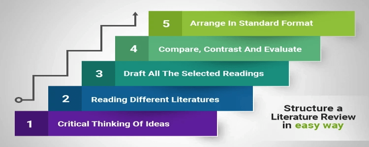 how to write literature review structure