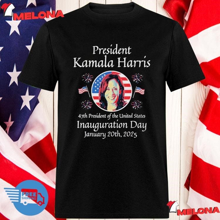 President Kamala Harris 47th President Of The United States Inauguration Day January 20th 2025 T