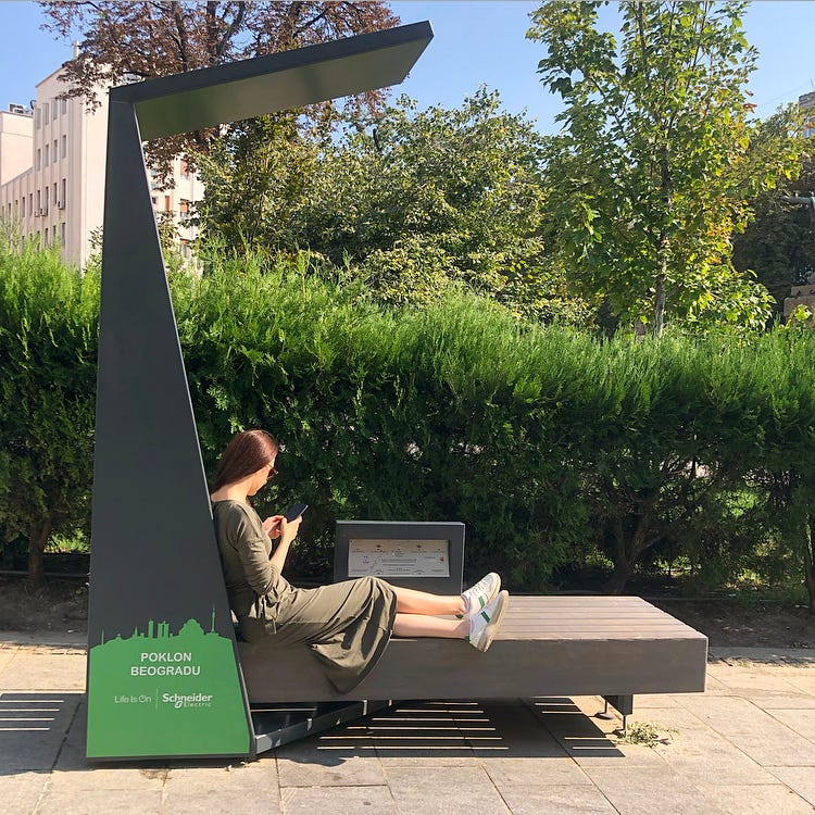 DIGITAL TRANSFORMATION AND OPPORTUNITIES FOR GROWTH - SOLAR SMART BENCH |  Medium