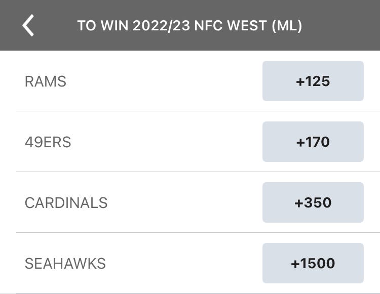 NFC West standings: Seahawks somehow come out as only Week 1 winner