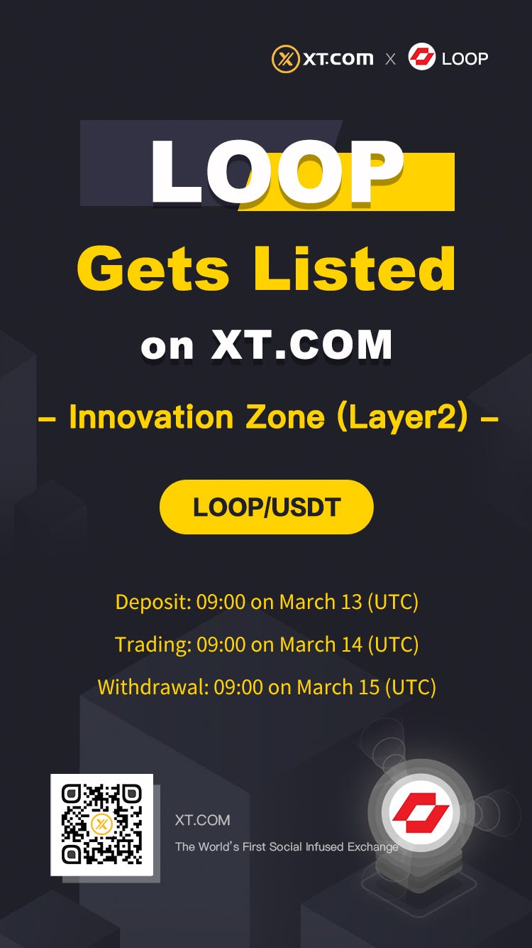 XT.COM Will List LOOP(Loop Network) and Open Its Trading | by XT.com ...