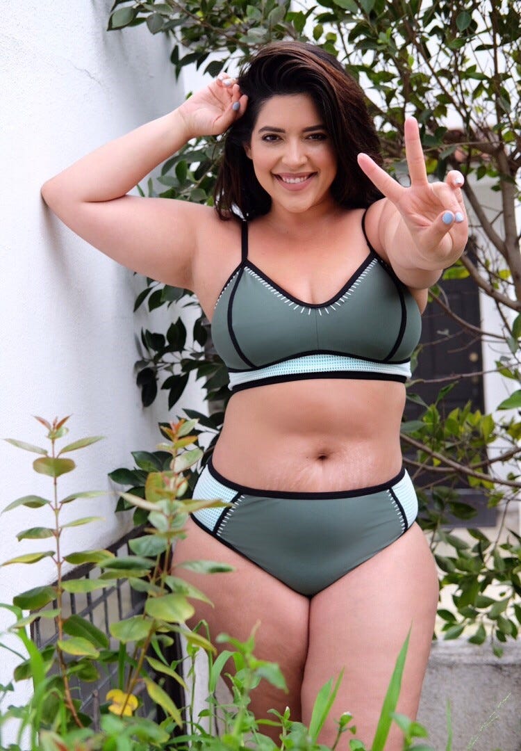 Supermodel Denise Bidot is so proud of her body that she didn’t even bother with Photoshop by