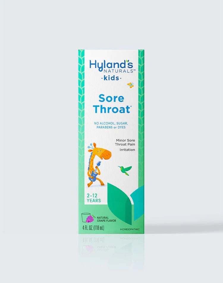 Kids Sore Throat Relief — Grape By Hyland’s Piyush Medium