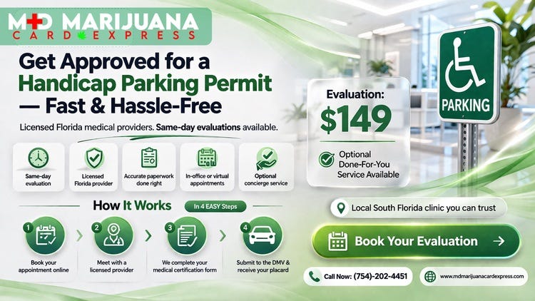 Handicap parking permit in Florida: Benefits of a Disabled Person Parking Permit in 2026