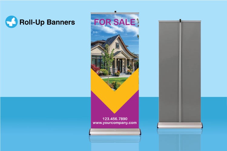 How Do Rollup Banners Help Your Real Estate Business Generating More