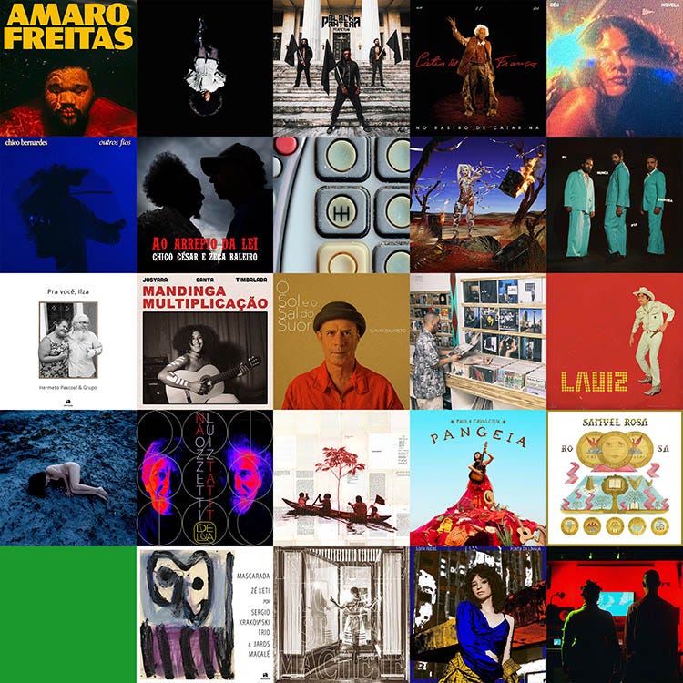 Os 25 melhores discos do primeiro semestre de 2024 segundo a APCA