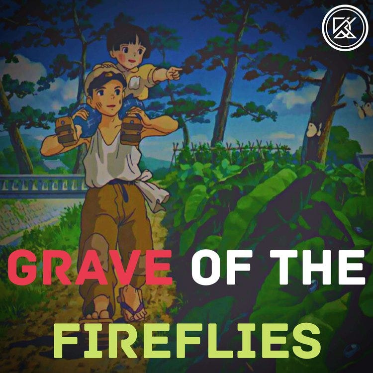 Grave Of The Fireflies Poster