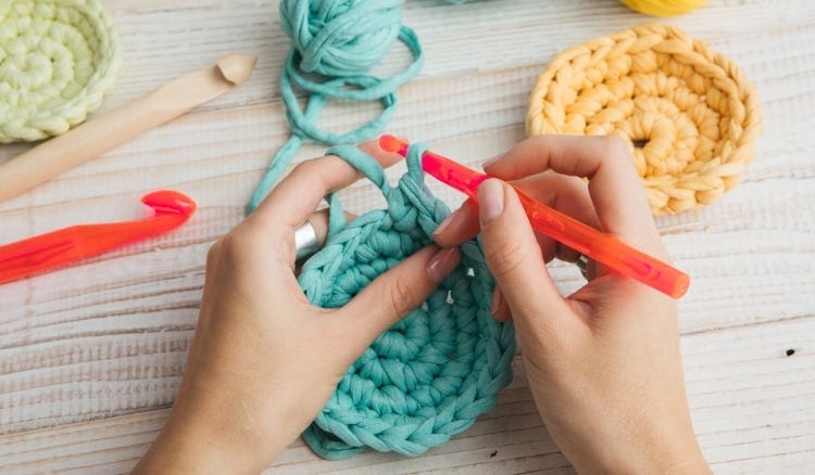 suéter a crochet para dama