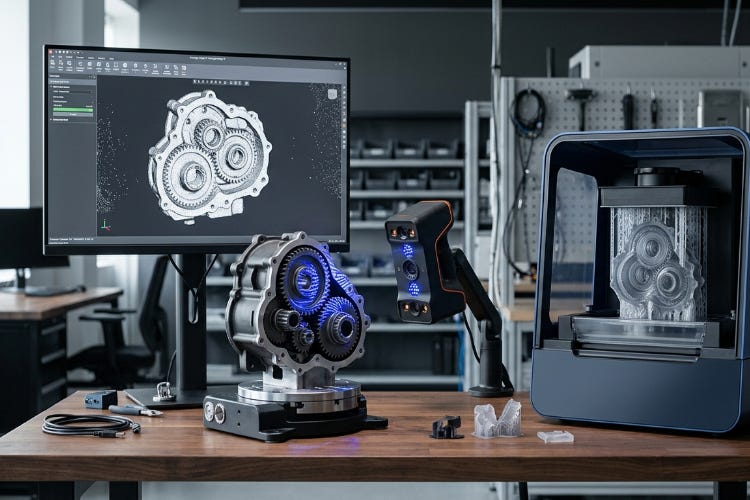 How to Use 3D Scanning And 3D Printing For Reverse Engineering
