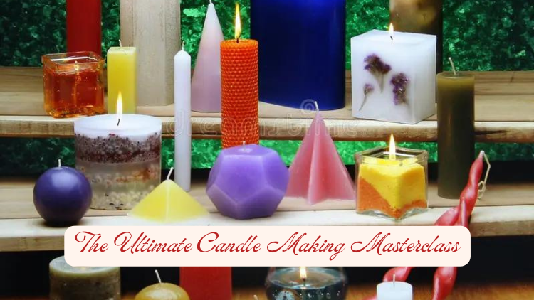 DIY Candle Making Kit by Craft It Up, Makes 15 Candles, Beginners