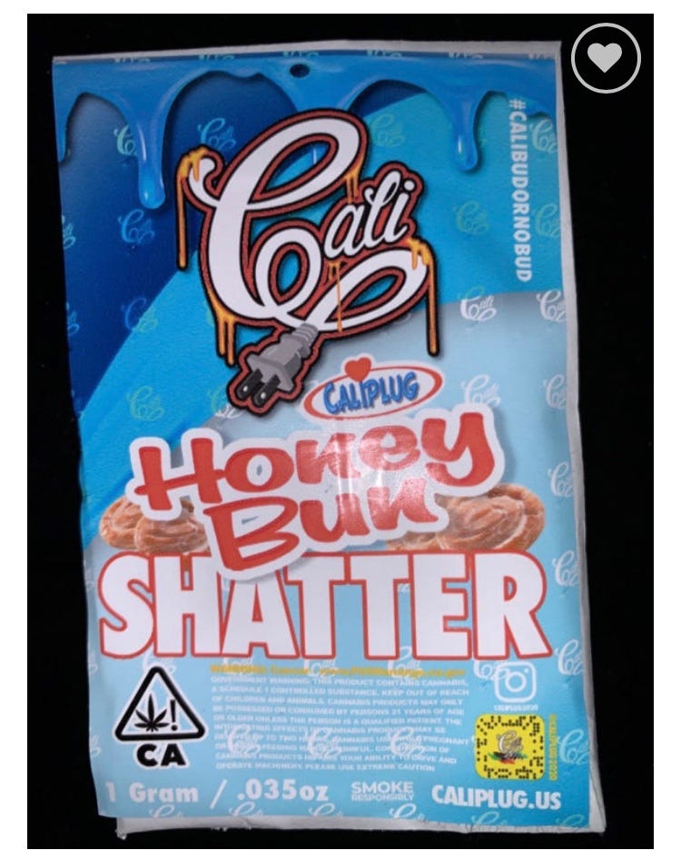 Cali Honey Bun Shatter. Buy Cali Bud Or No Bud Online by California