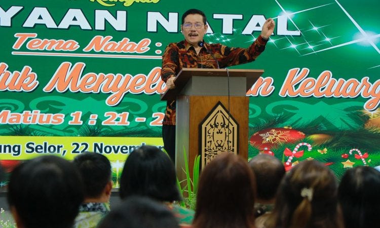Wagub Kaltara Ajak TP PKK Jadi Garda Terdepan Ketahanan Keluarga Sambut Natal 2025
