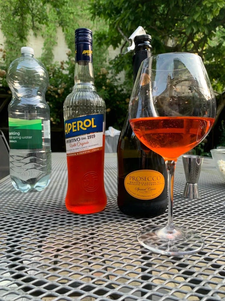 Co-op Irresistible Prosecco — And Aperol