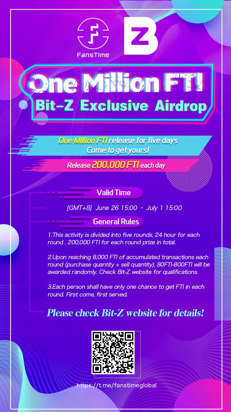 1,000,000 FTI for FTI Traders
