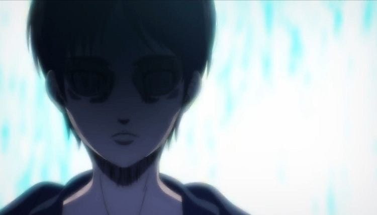 At first I didn't notice this first clue that Eren was a Titan