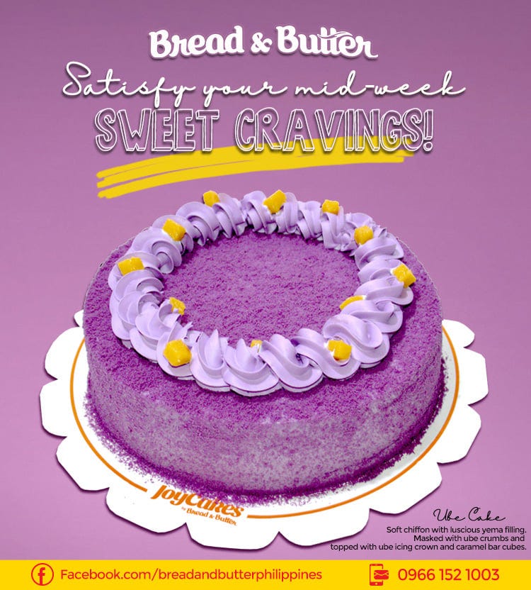 Bread & Butter Launches Ube Cake Bread & Butter Marketing Medium