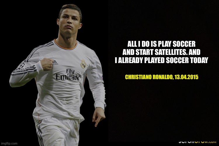 Football superstar Cristiano Ronaldo is not only known for his amazing ...