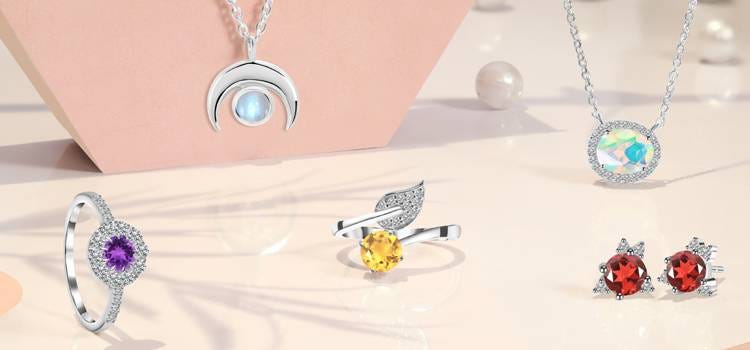 Sparkling Splendor: Multi Gemstone Jewelry Collection - Aaron26 - Medium
