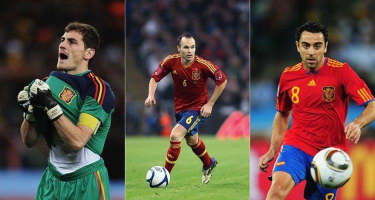 Who are the Top 6 best Spanish soccer players ever? - SportsKicker - Medium