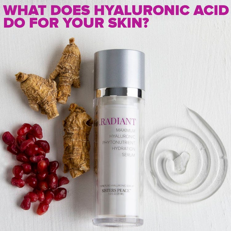 What Does Hyaluronic Acid Do for Your Skin? by Sisters Peace Medium