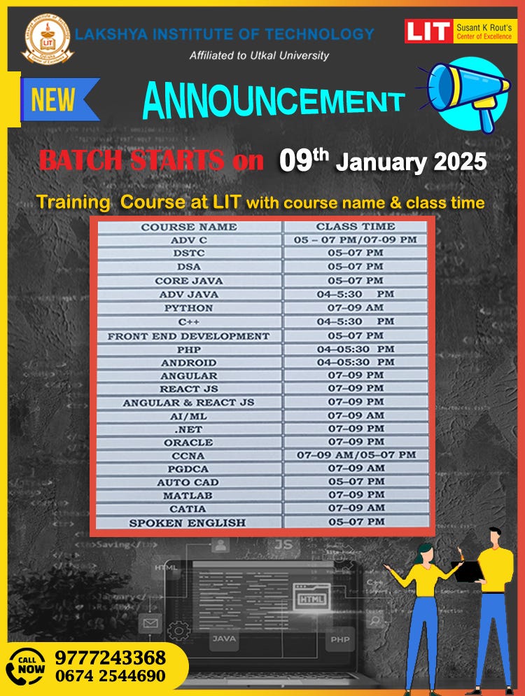 Upcoming Training Courses