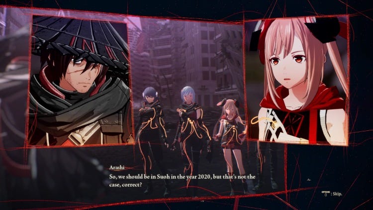 Scarlet Nexus: Brilliant combat, disappointing story.