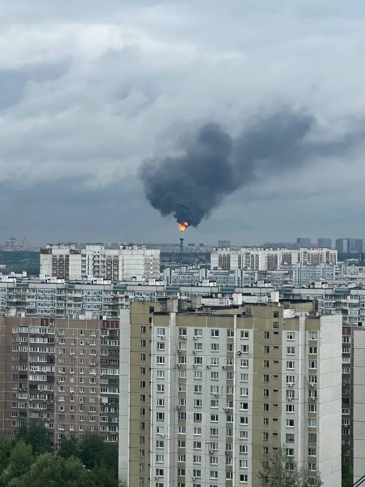 Moscow oil refinery