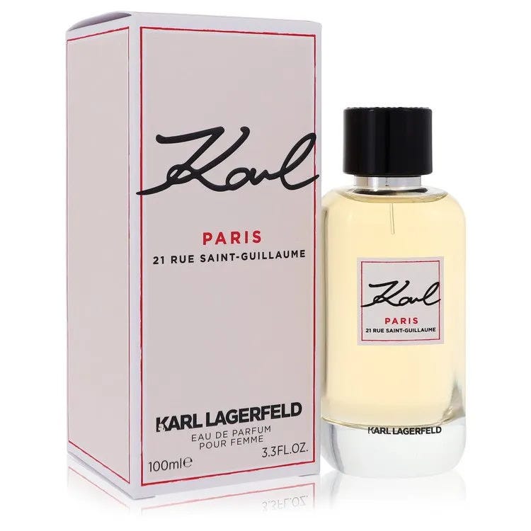Karl Paris 21 Rue Saint Guillaume Perfume mark wood Medium
