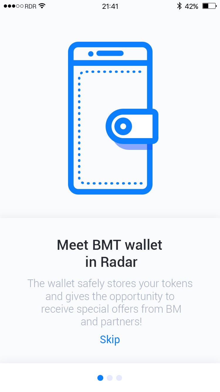 BM Radar introduced the future wallet interface for BMCHAIN | by ...