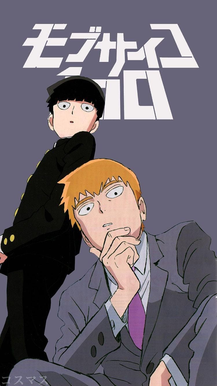 One of the most beautiful moments in [Mob psycho 100 II]. Its sad