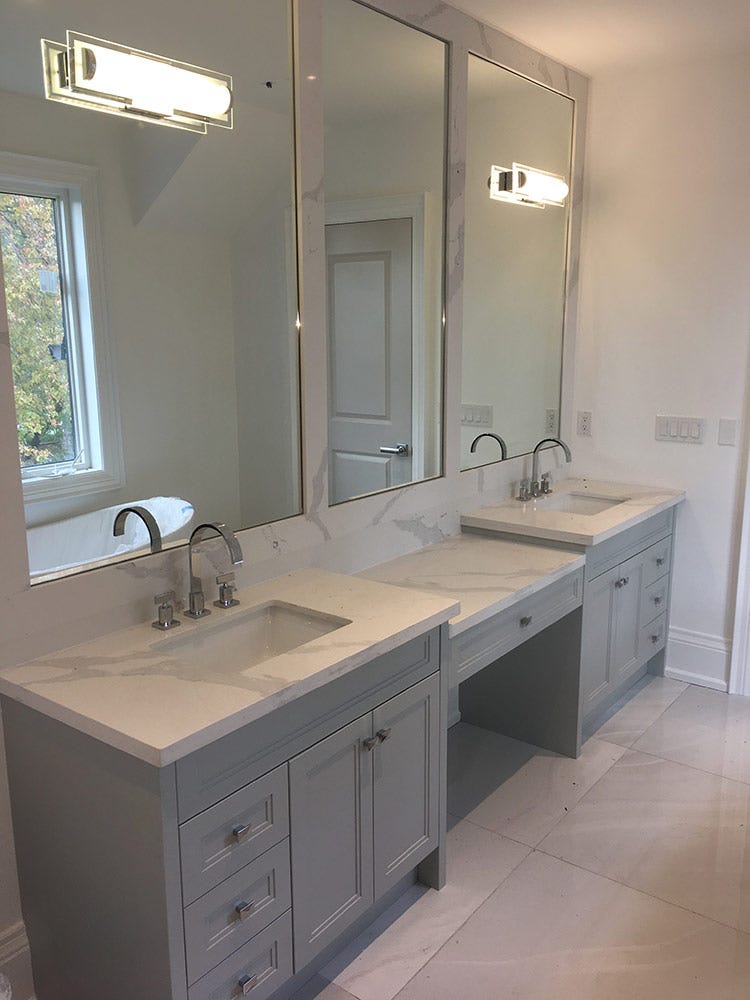Transitional Bathroom Vanity - Andre Kitchen and Bath - Medium