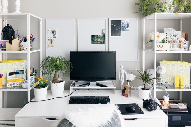 30 Cutest Desk Setups For A Fun Workspace