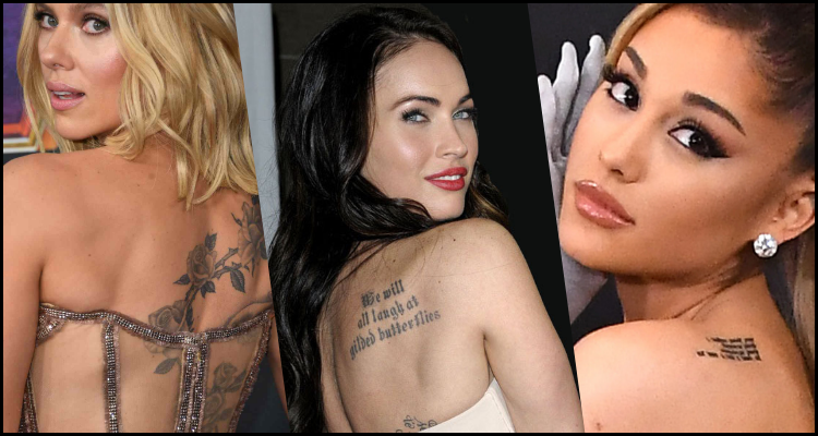 12 of the best tattooed female celebrities, by Brandon Tedder