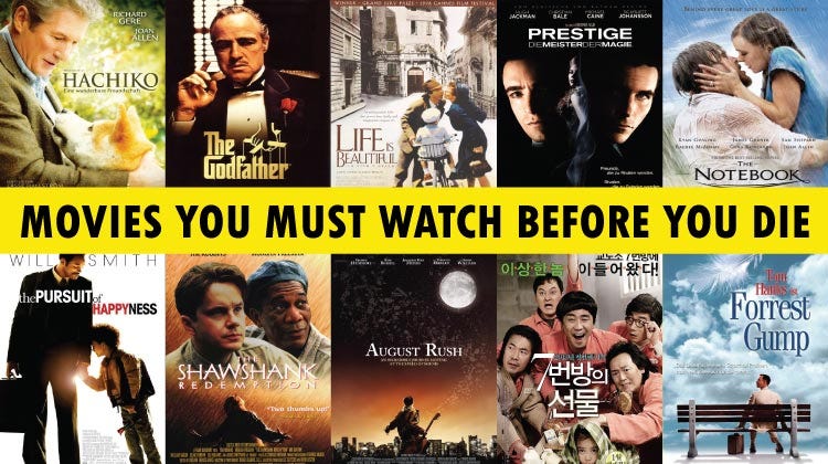 3 movies : you must watch before you die | by himanshu garg | Medium