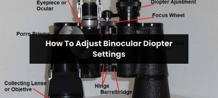 How To Adjust Binocular Diopter Settings?