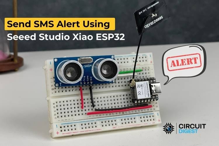 Wireless SMS Alerts with Seeed XIAO ESP32 & Cloud API