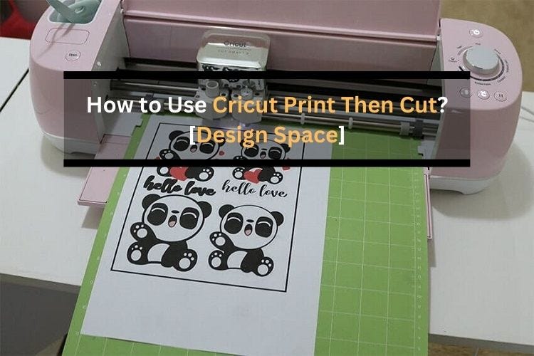 How to Use Cricut Print Then Cut? [Design Space] by setup