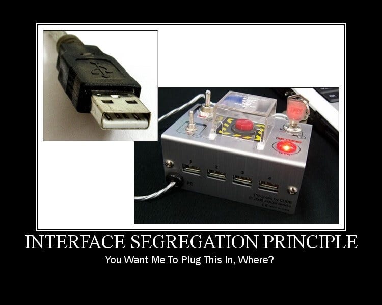 Interface Segregation Principle in Swift (with code examples) — SOLID