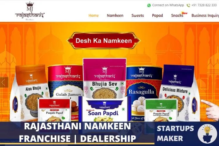Rajasthani Namkeen Distributorship {Ultimate Guide} Businessblizz