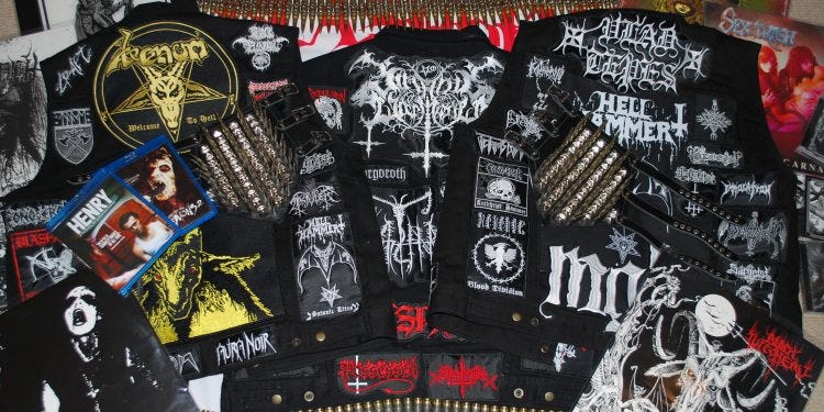 Suiting Up — The Importance of the Battle Vest in the World of Metal | by  Merchin | Medium