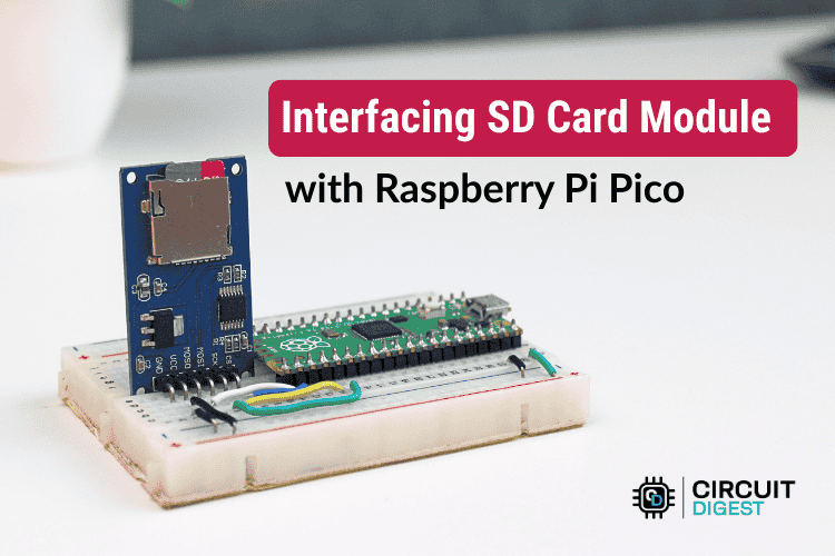 Gigabyte-Storage for Pico: SD-Card Module with Raspberry Pi Pico