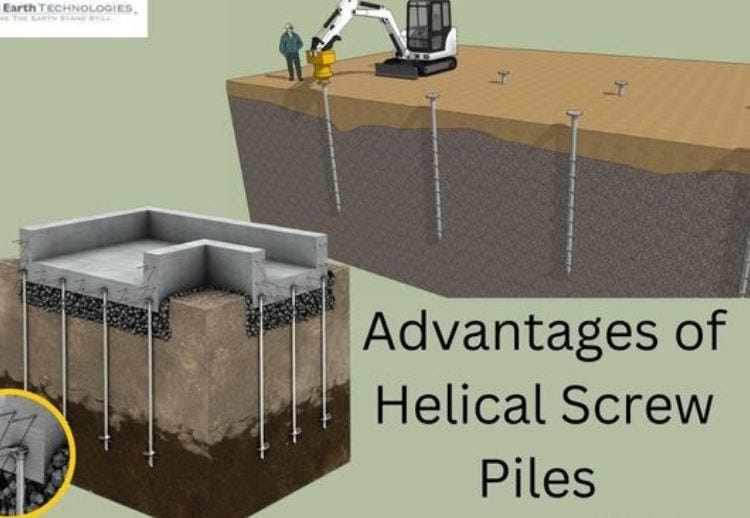 6 Advantages of Helical Screw Piles You Can’t Ignore by