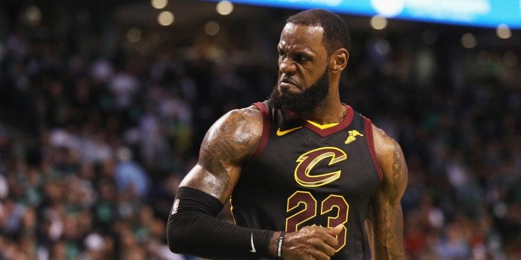 NBA Playoffs: LeBron James proves he is human after missing an