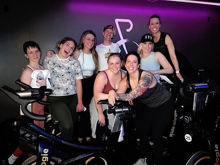 teach cycling
