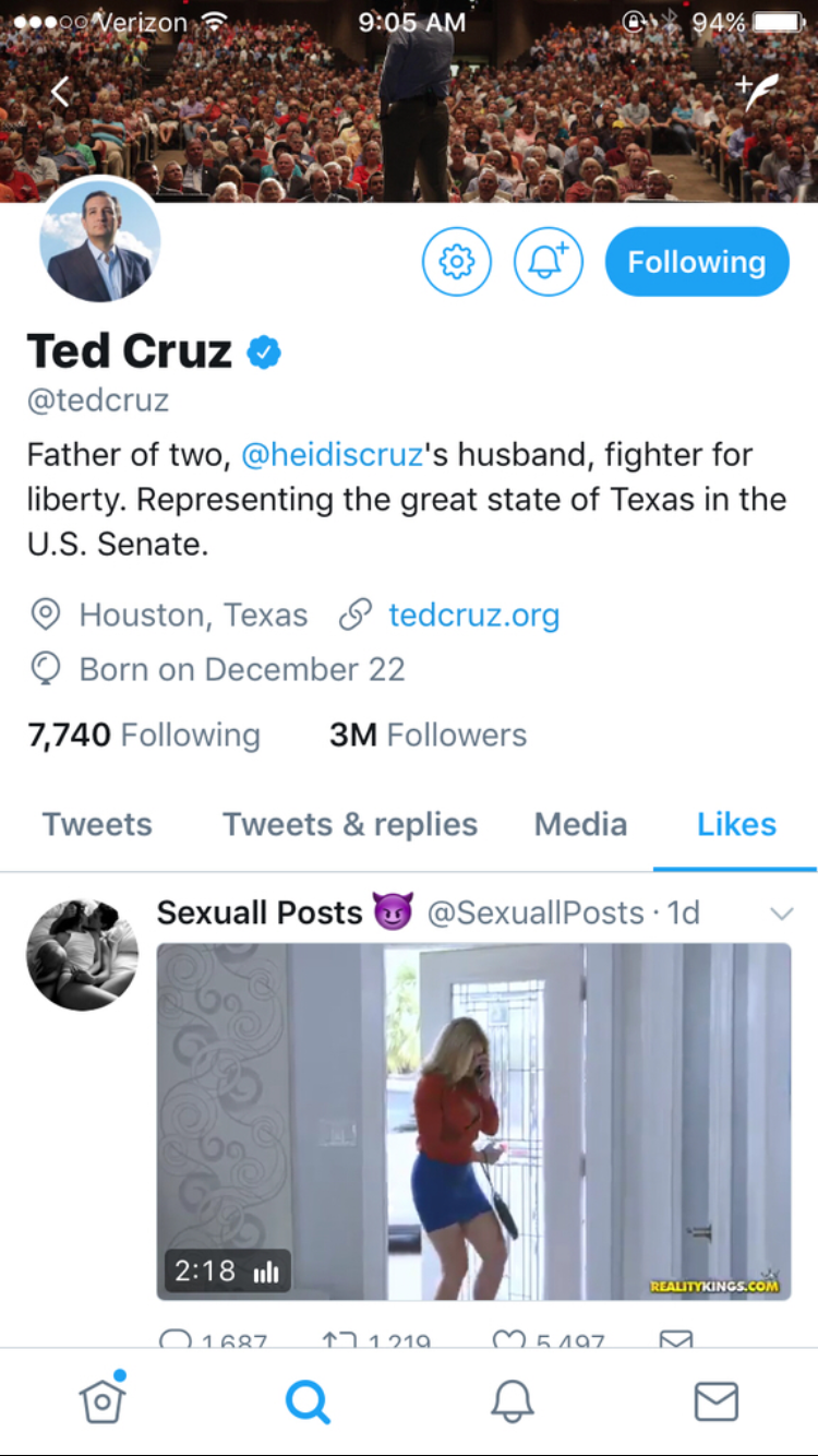The Local Breakdown Of The Ted Cruz Porn Tweet | by NYU Local | NYU Local
